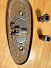 Garand Buttplate-worn. BMB and P-O marked gas cylinder locking screws — photo 2
