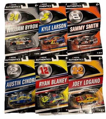 2026 NASCAR Authentics Wave 601A 1:64 Complete 6-Car Set – 1:64