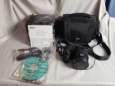 Nikon Coolpix L810 16,1 megapixel fotocamera digitale - con scatola e cavi originali - zoom 26x