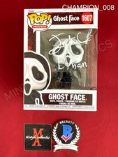 Jack Champion autographed signed Ghostface Funko Pop #1607 Scream Beckett