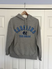 North Carolina Tar Heels Gray Pullover Hoodie Sweatshirt sz Large