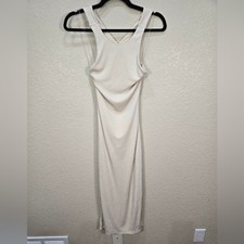 Windsor NWT Cream Backless Midi Dress Size Small