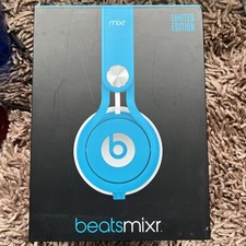 Beats by Dr. Dre Mixr Headphones Wired Blue DJ Djing | Genuine Limited Edition