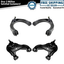 4 Piece Front Upper & Lower Control Arm Ball Joint Kit Set for Dodge Ram 2wd