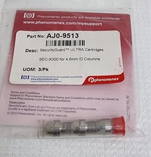 Phenomenex AJ0-9513 SecurityGuard ULTRA Cartridges, SEC-X300 4.6mm ID Columns