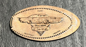 Vintage Disney Pixar Cars Luigi Pressed Penny Souvenir Elongated Coin 5 of 5