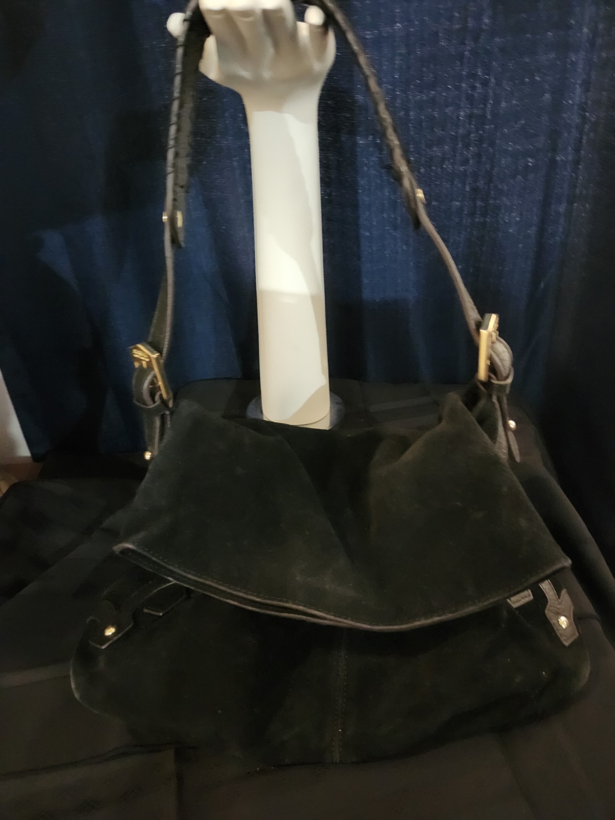 Beautiful Aimee Kestenberg Black Genuine Leather Shoulder Bag