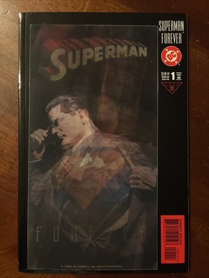 DC Comics Superman Forever #1 1998 - Hologram CGC 9.0+ - Bagged Boarded