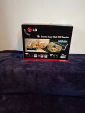 LG 18x External Super Multi DVD/CD Rewriter LightScribe NIB / New Open Box