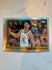 2025-26 Topps Chrome Ben Sheppard Refractor #94 Indiana Pacers