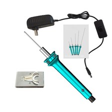Hot Melt Pen 5Cm, Electric Styrofoam Cutter, Craft Cutting Tool, Blue