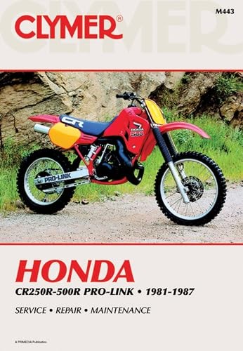 Honda CR250R-500R Pro-Link Motorcycle (1981-1987) Service Repair Manual by Hayn