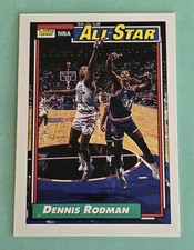 1992-93 Topps Basketball All-Star #126 DENNIS RODMAN Detroit Pistons #117