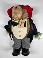 Vintage Eden Toys Paddington Bear Tuxedo Plush 14 Plush 1975 w/ Tags