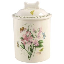 Portmeirion Botanic Garden Sweet Pea 7" Treat Jar & Lid