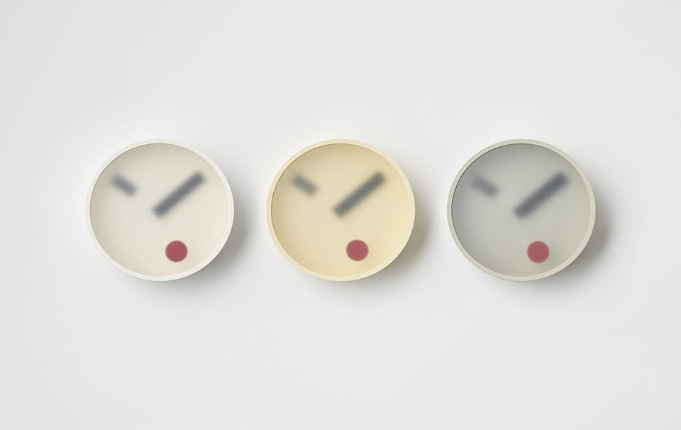Lemnos Wall Clock kehai KM22-01 3colors 130x55mm New