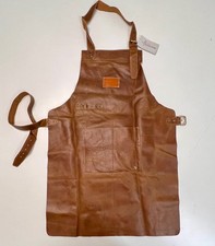 Heaven Hush Leather BBQ Long Apron Size M - L
