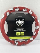 Sanrio Hello Kitty Original Steering Wheel Cover Fun Cute Car Acces...