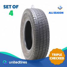 Set Of 4 Used Lt 23580r17 Michelin Primacy Xc 120117r - 5.5-6.532