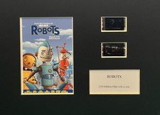 ROBOTS. 35mm Film Cell Mounted Display