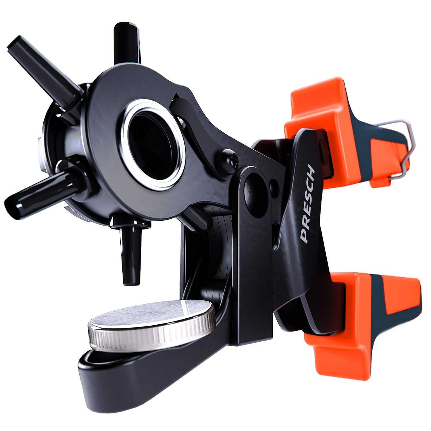 Pinza Fustellatrice per Cuoio - Perforatrice a Revolver Con Leva per Cinture - P