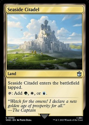 MTG SEASIDE CITADEL EXC - ZITADELLE AM MEER 302 - WHO - MAGIC