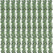 10 Pack Artificial Eucalyptus Garland with Willow Leaves 6.4 ft Artificial Gr...
