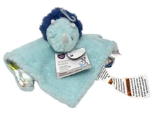Parents Choice Triceratops Dinosaur Lovey Plush Blue Security Blanket Buddy NEW