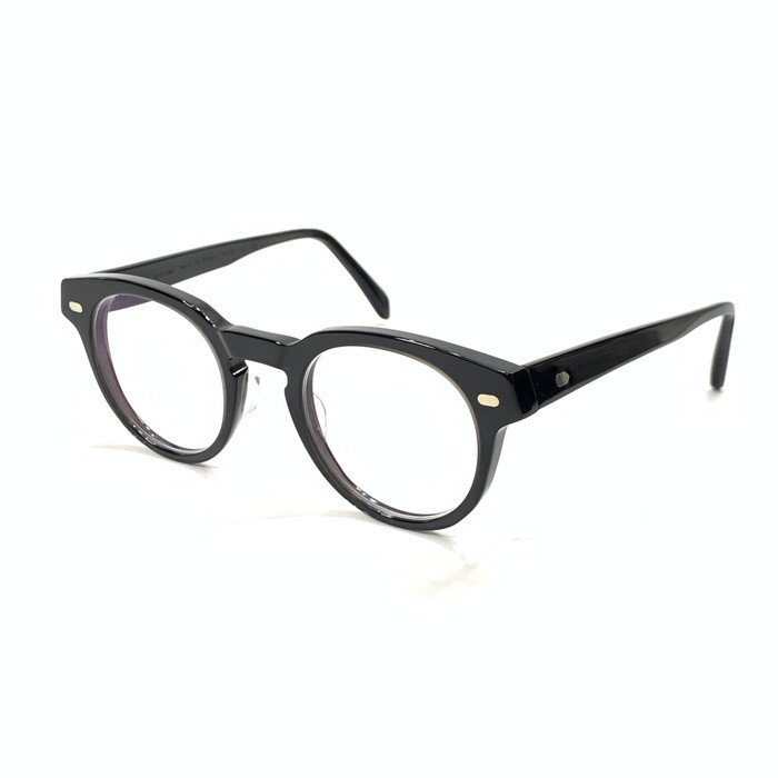 ANDREWS Black Frame Sunglasses for Men by LAZARE STUDIO