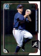 2015 Bowman Draft Picks & Prospects Chrome Braxton Davidson Atlanta Braves #186