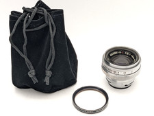 [Mint Nikon Nippon Kogaku Nikkor H.C HC 5cm 50mm F/2 S Halterung Linse Aus