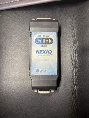 Nexiq Lite Link RS-232 HDS J1708 Data Adapter