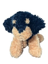 Bestmade Toys Plush Rottweiler Puppy Dog Stuffed Animal Doll Toy Brown Black 10