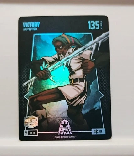 Victor Wembanyama "Victory" Rookie (ICE) Battlefoil - 2024 BJ Battle Arena