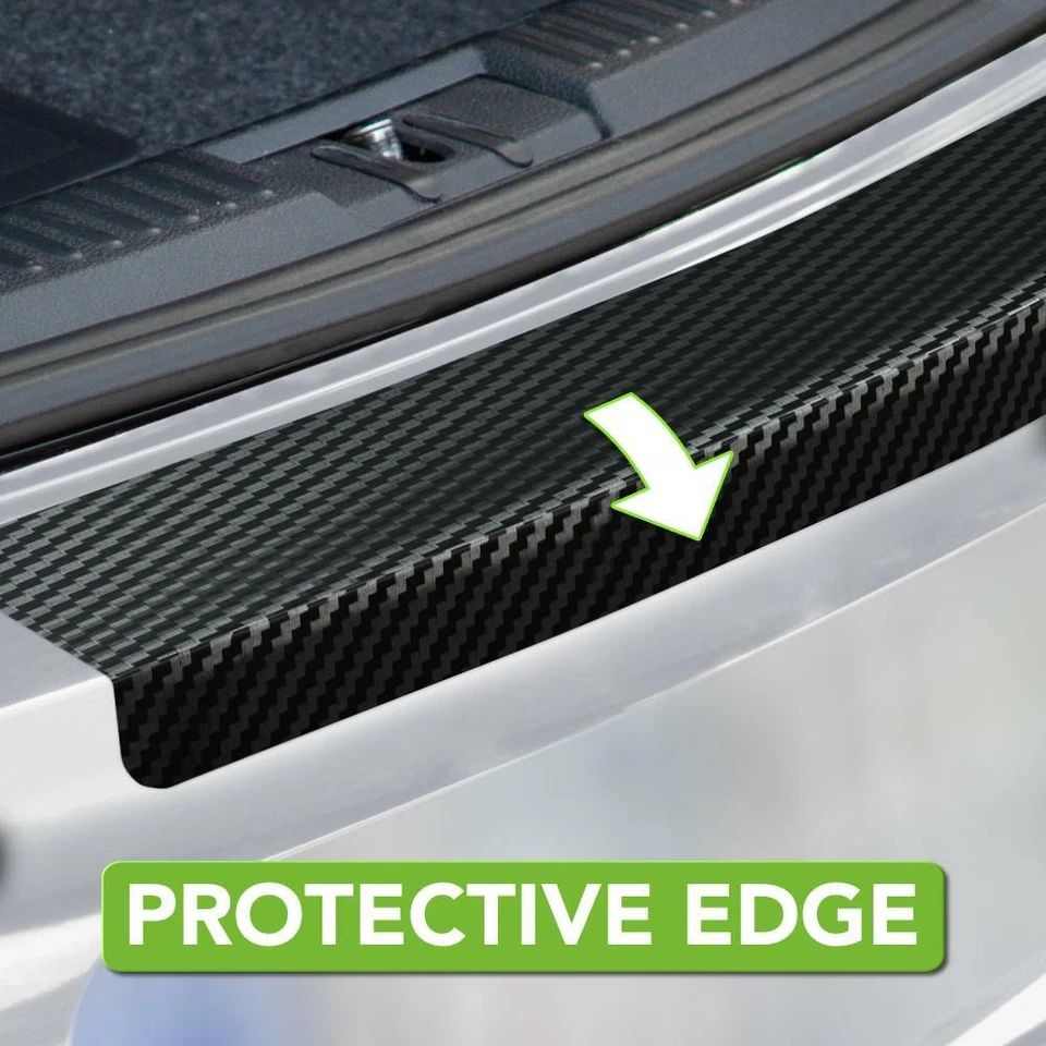 Protector de borde de carga adecuado para Citroën C4 Grand Picasso II desde 2013 carbono - Imagen 4 de 4