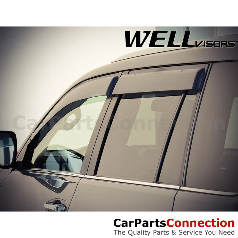 WellVisors 窗帘 10-23 雷克萨斯 GX460 遮阳板偏转器 — 第 4/4 张图片