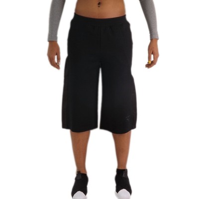 puma classics 3/4 black culottes