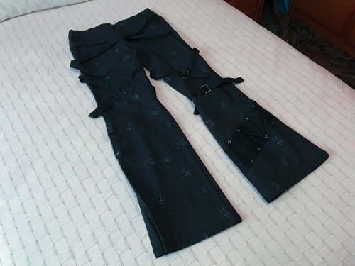 Punk Rave Pants Size XL Female Gothic Lolita Punk - Imagen 5 de 7