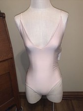 Pilyq swimwear One Piece, Gold Shimmer, Small NWT 7 