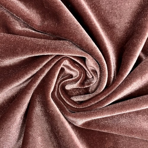 65 Colors Princess Polyester Spandex Stretch Velvet Fabric by the Yard - Picture 20 of 67