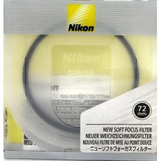 NIKON New Soft Focus Filter 72mm [New Soft Focus Filter] / AIRMAIL with TRACKING