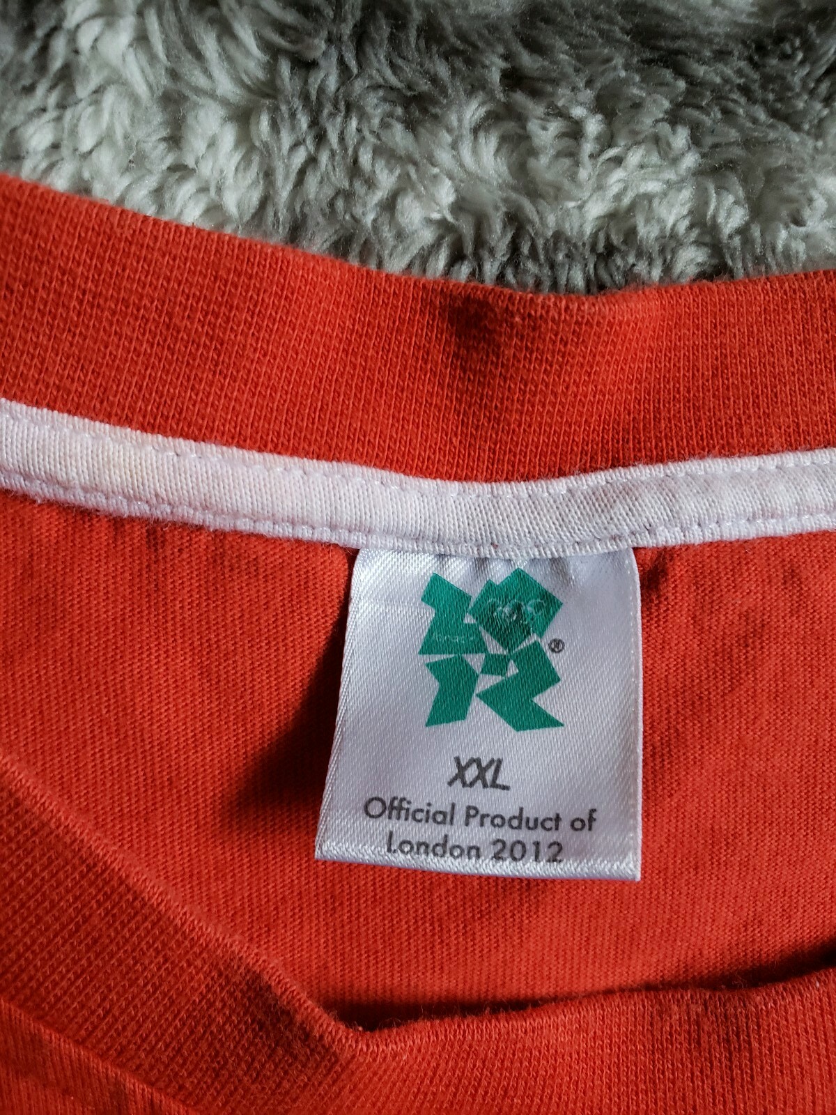 Adidas Officially Licensed 2012 London Olympics Shirt Men's Size 2XL Tee Red thumbnail 2