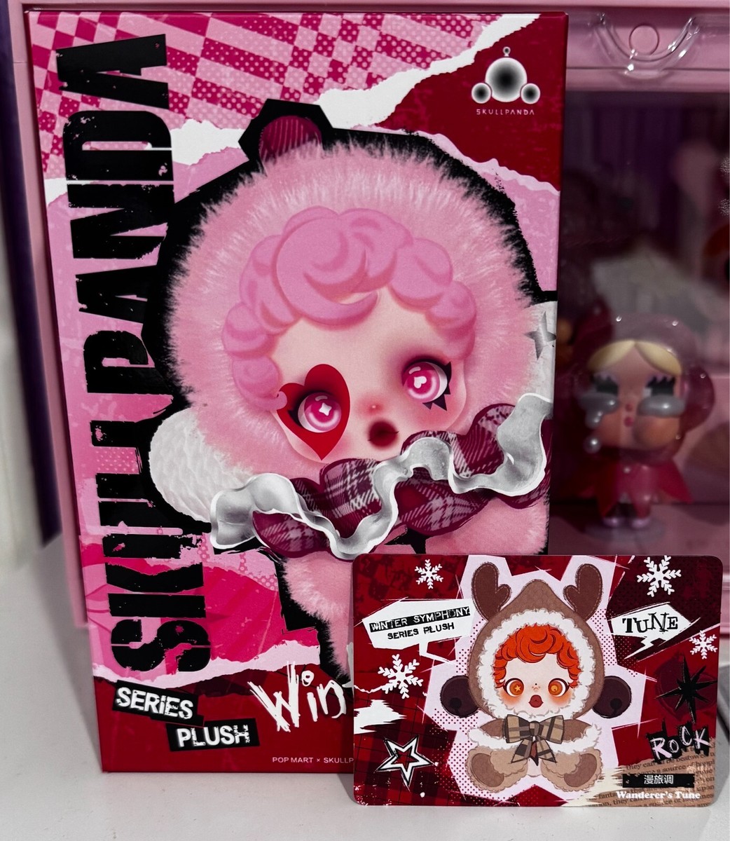 POP MART SKULLPANDA Winter Symphony Series Plush - WANDERER'S TUNE