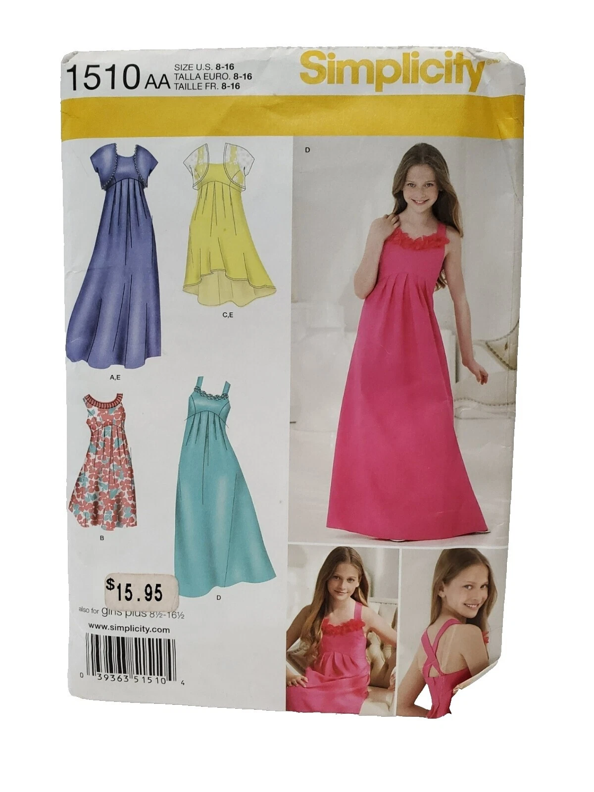 Child new Dress Sewing Patterns