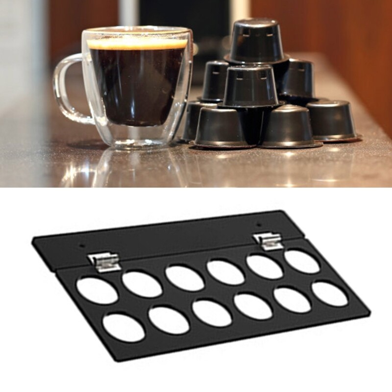 Coffee Pods Stand Coffee Pods Shelf Acrylic Coffee Pods Holder for