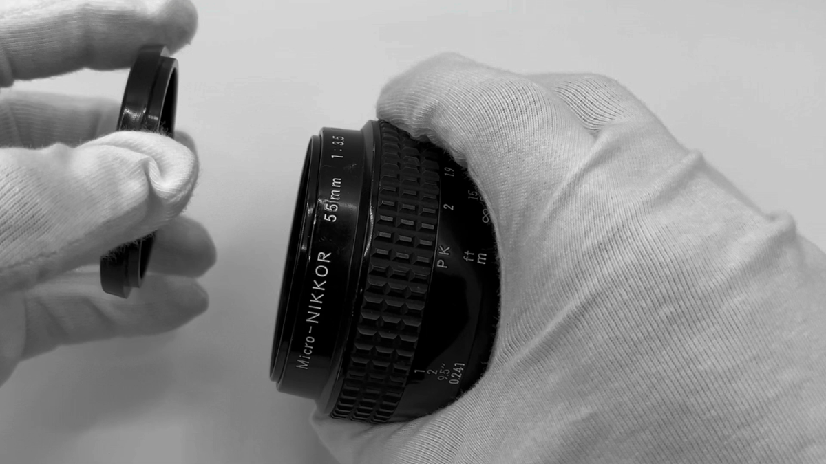 超美品 NIKON AI-S NIKKOR 55mm f3.5 MF M400 Aiマイクロニッコール55mm F3.5とMFレンズの話 - YouTube