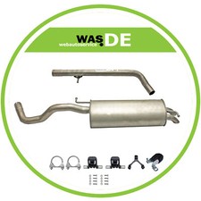 Auspuff, Komplette Auspuffanlage, Endschalldämpfer für Seat Leon