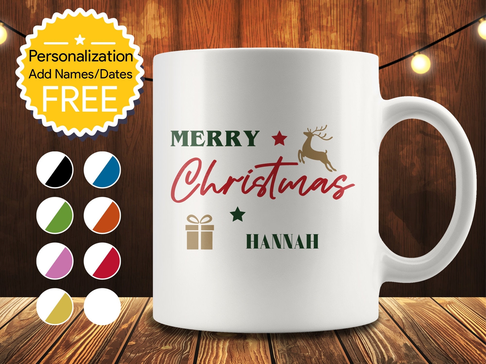Personalized Christmas Mug Christmas Mug Winter Mug Holiday Mug Christmas Gift