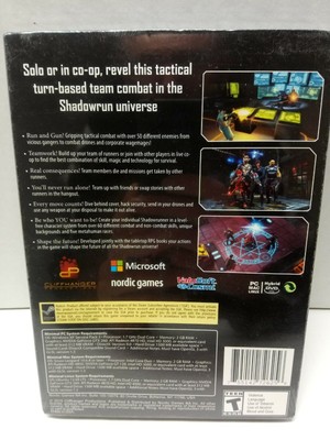 Jeu Shadowrun Chronicles : Boston Lockdown NEUF Pour PC - Version Française