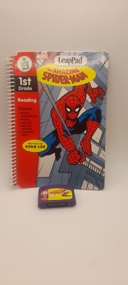 LeapFrog LeapPad Marvel The Amazing Spider-Man Buch und Cartridge Alter 4-6